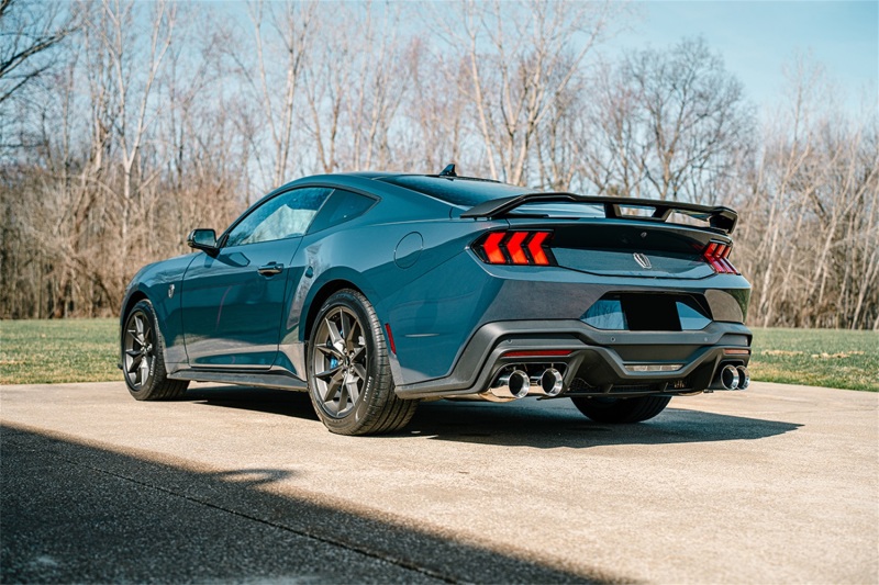 Ford Mustang Performance Exhaust - Rear - CORSA Performance - Axle-Back Sport, 3in Dual Rear Exit with Twin 4.5in Polished Straight Tips - `24-`27